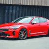 Red Kia Stinger paint by number