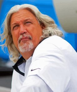 Rob Ryan Football Coach paint by number
