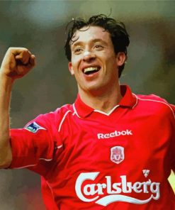 Robbie Fowler Player paint by number