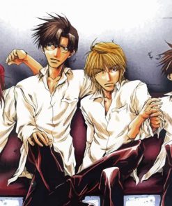 Saiyuki Characters paint by number