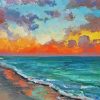 Seascape In Florida Art paint by number