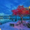 Stavanger In Winter paint by number