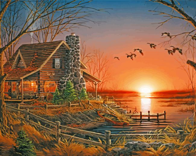 Terry Redlin paint by number