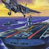 The Aircraft Carrier paint by number