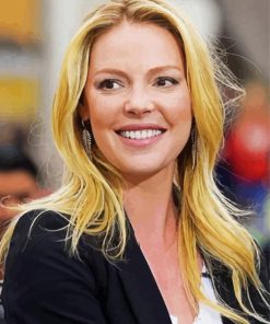 Katherine Heigl paint by number