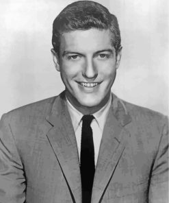 Young Dick Van Dyke paint by number