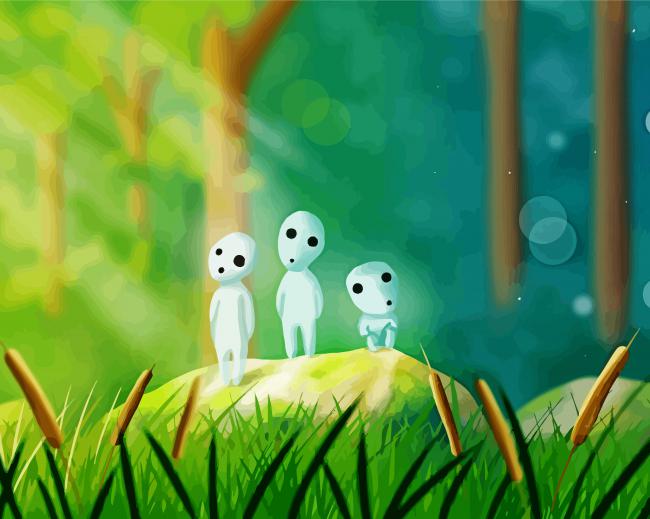 Kodama Game paint by number