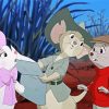 The Rescuers paint by number