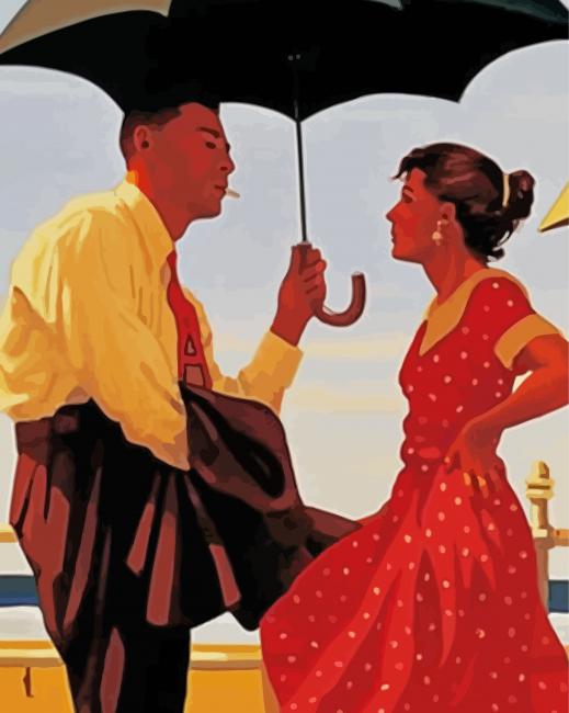 Bad Boy Good Girl By Jack Vettriano paint by number