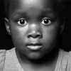 Black And White Black Kid paint by number