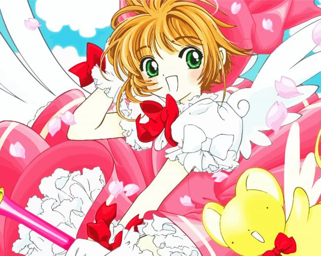 Cardcaptor Sakura Character paint by number