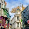 Diagon Alley London paint by number
