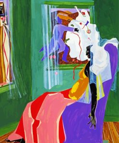 Dreams By Jacob Lawrence paint by number
