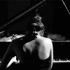Girl Playing Piano paint by number