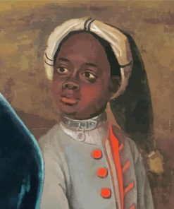 Little Girl Black Slave Art paint by number