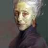 Pale Old Lady paint by number