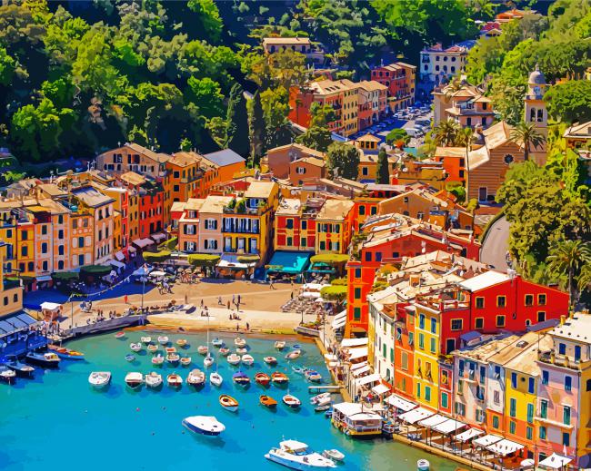 Portofino paint by number