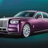Purple Rolls Royce Classy Car paint by number