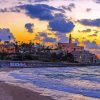 Tel Aviv Palestine Sunset paint by number