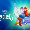 The Rescuers Movie Poster paint by number