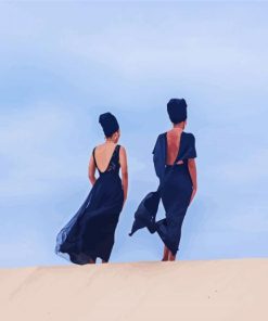 Women Desert paint by number