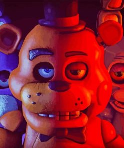 Five Nights At Freddys paint by number