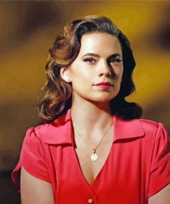 Agent Carter Peggy paint by number