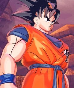 Dragon Ball Z Game paint by number