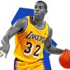 Magic Johnson paint by number