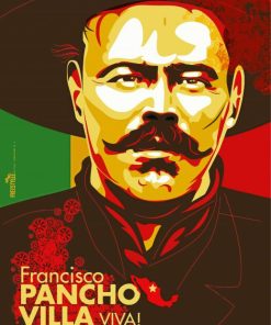 Pancho Villa paint by number