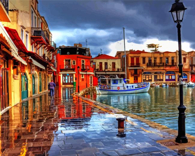 Rethymno paint by number
