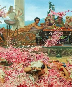 The Roses Of Heliogabalus paint by number