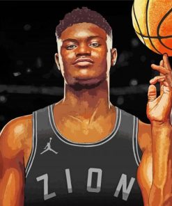 Zion Williamson paint by number