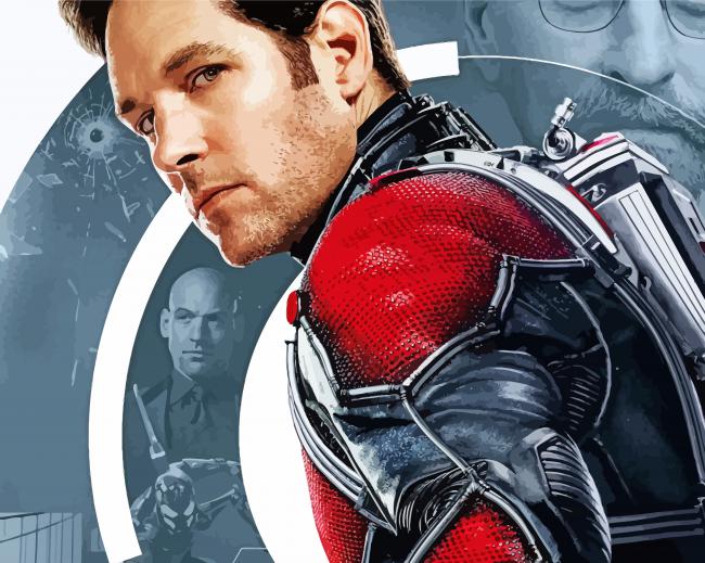 Antman Hero paint by number