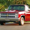 Square Body Chevy paint by number