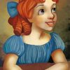 Vintage Disney Wendy Darling paint by number
