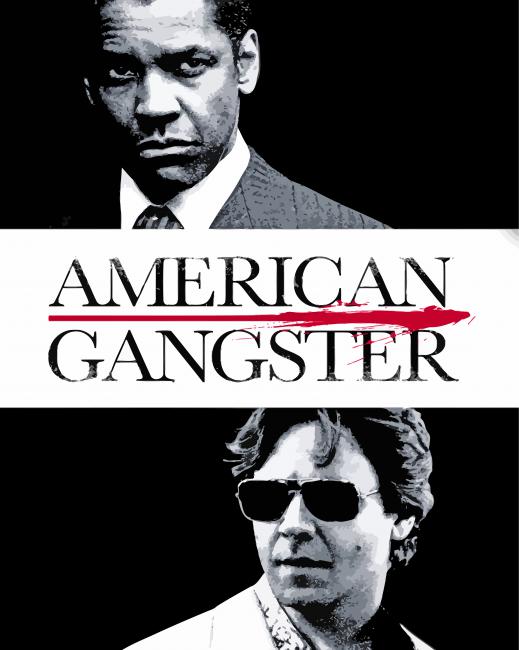American Gangster Poster paint by number