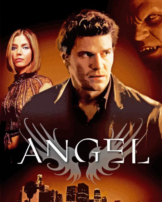 Angel Poster paint by number