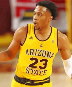 Arizona State Sun Devils Team Player paint by number