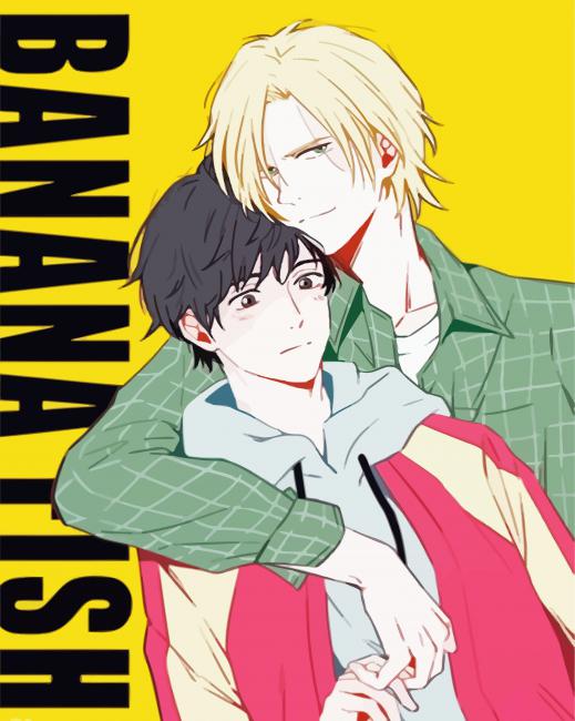 Banana Fish Anime paint by number