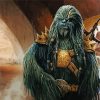 Black Krrsantan Wookiee paint by number