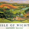 Isle Of Wight Poster paint by number