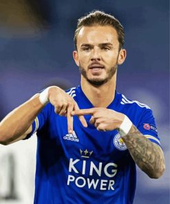 James Maddison Player paint by number