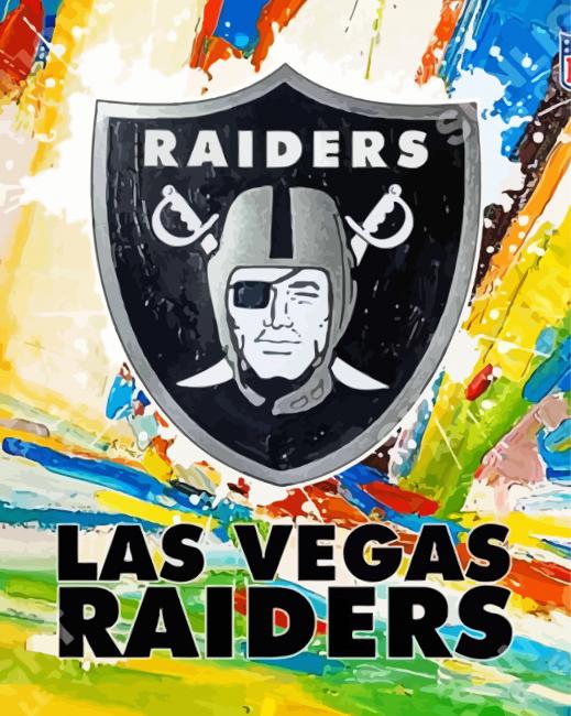 Las Vegas Raiders paint by number
