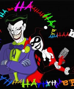 Mad love Joker paint by number