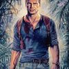 Nathan Drake Uncharted paint by number