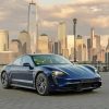 Porsche New York Buildings View paint by number