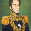 Simon Bolivar Portrait paint by number
