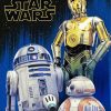 Star Wars Vintage Droids Poster paint by number