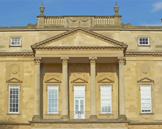 The Holburne Museum Bath City paint by number